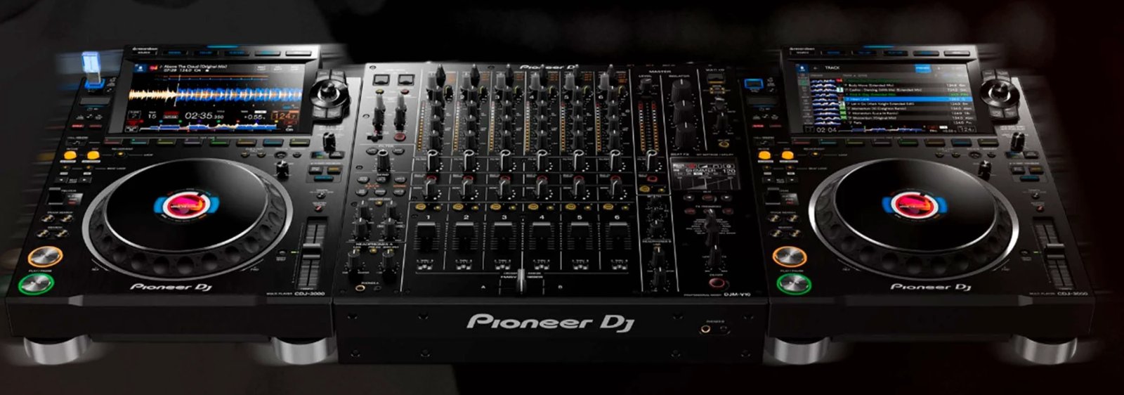 Pioneer DJ CDJ-3000 y DJM-V10